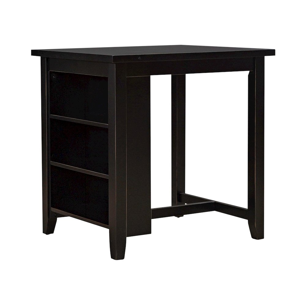 Brook Creek 3 Piece Counter Set - Black
