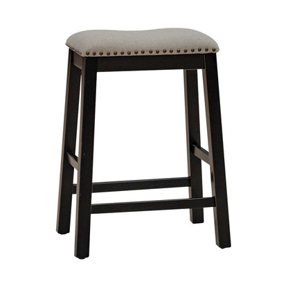 Brook Creek 3 Piece Counter Set - Black