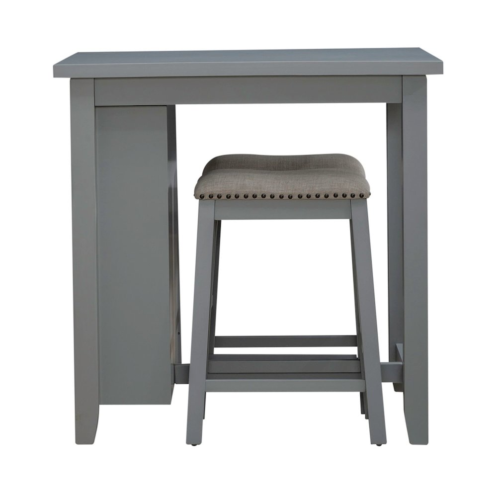 Brook Creek 3 Piece Counter Set - Gray