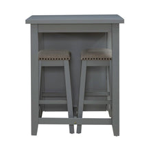 Brook Creek 3 Piece Counter Set - Gray