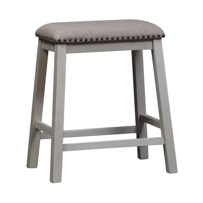 Brook Creek 5 Piece Counter Set in Gray
