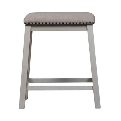 Brook Creek 5 Piece Counter Set in Gray