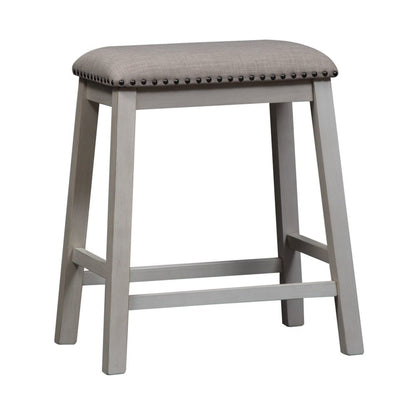 Brook Creek 5 Piece Counter Set in Gray