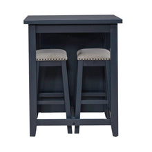Brook Creek 3 Piece Counter Set - Navy