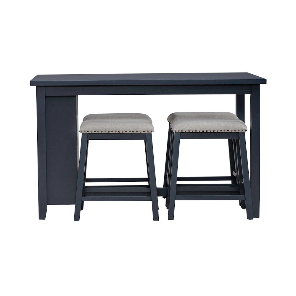 Brook Creek 5 Piece Counter Set - Navy