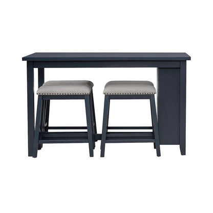 Brook Creek 5 Piece Counter Set - Navy