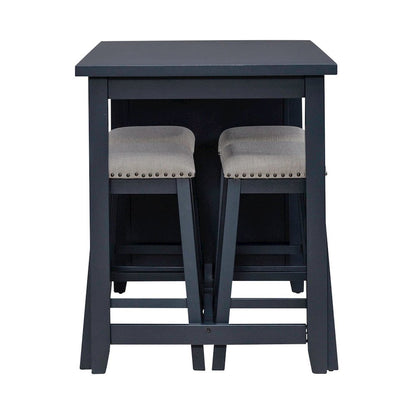 Brook Creek 5 Piece Counter Set - Navy