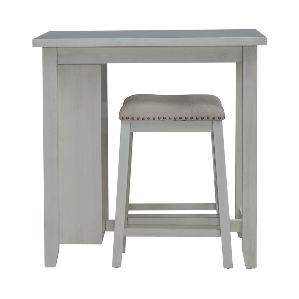 Brook Creek 3 Piece Counter Set - White