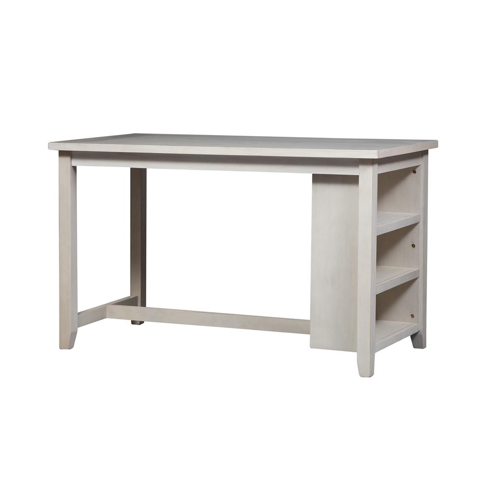 Brook Creek 5 Piece Counter Set - White in White