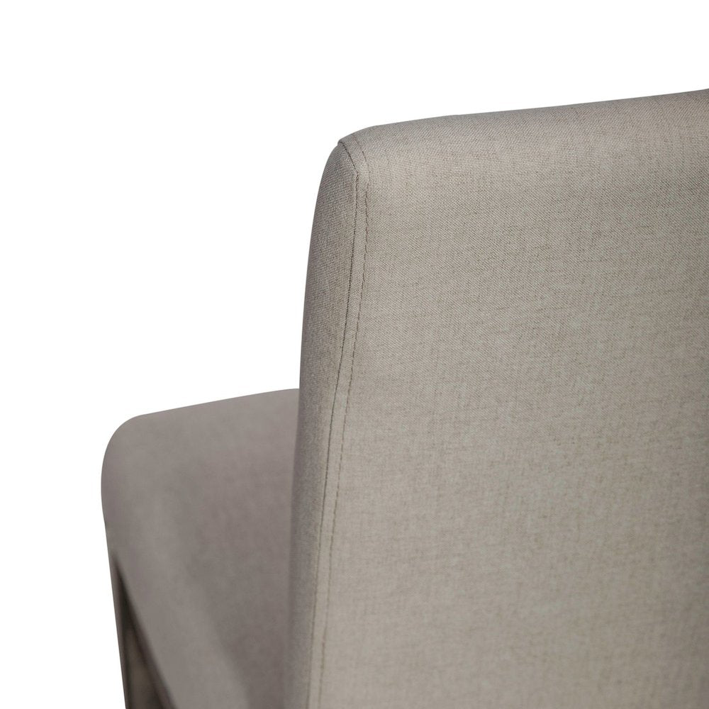 Uph Side Chair (RTA) - Set of 2 Traditional Brown in Havana Brown Finish