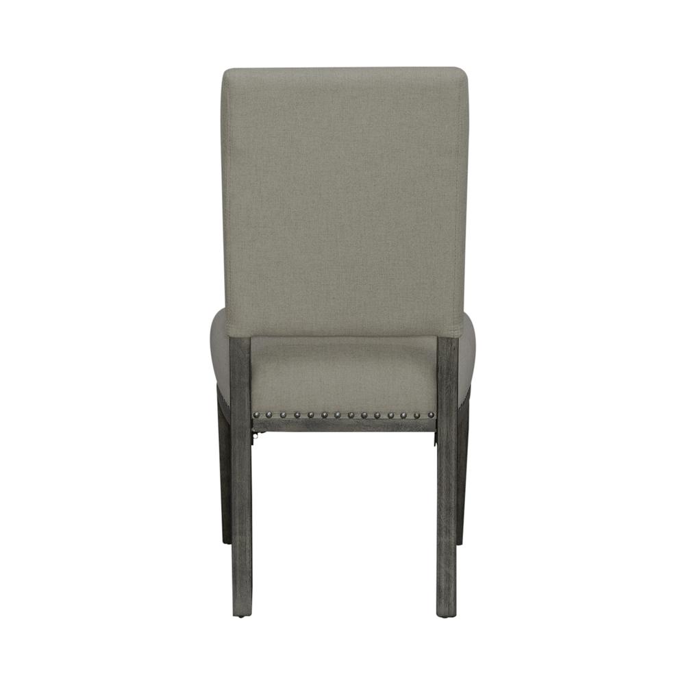 Uph Side Chair (RTA) - Set of 2 Traditional Brown in Havana Brown Finish