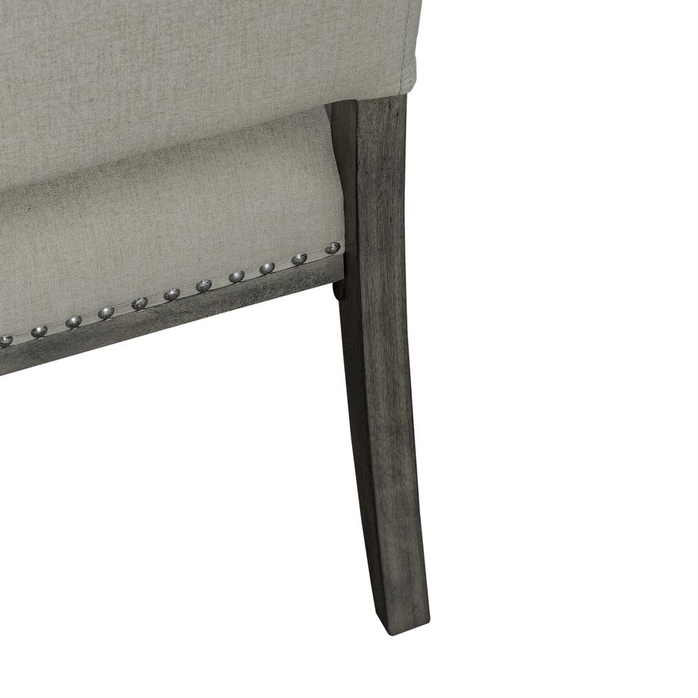 Uph Side Chair (RTA) - Set of 2 Traditional Brown in Havana Brown Finish