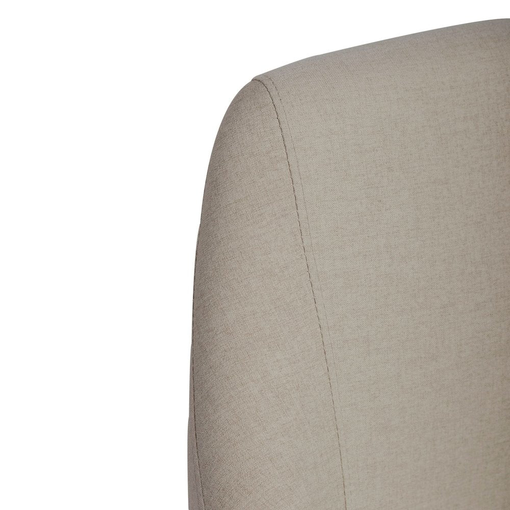 Uph Arm Chair (RTA) Traditional Brown in Havana Brown Finish