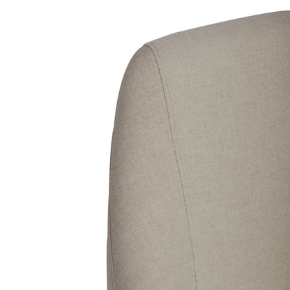 Uph Arm Chair (RTA) Traditional Brown in Havana Brown Finish
