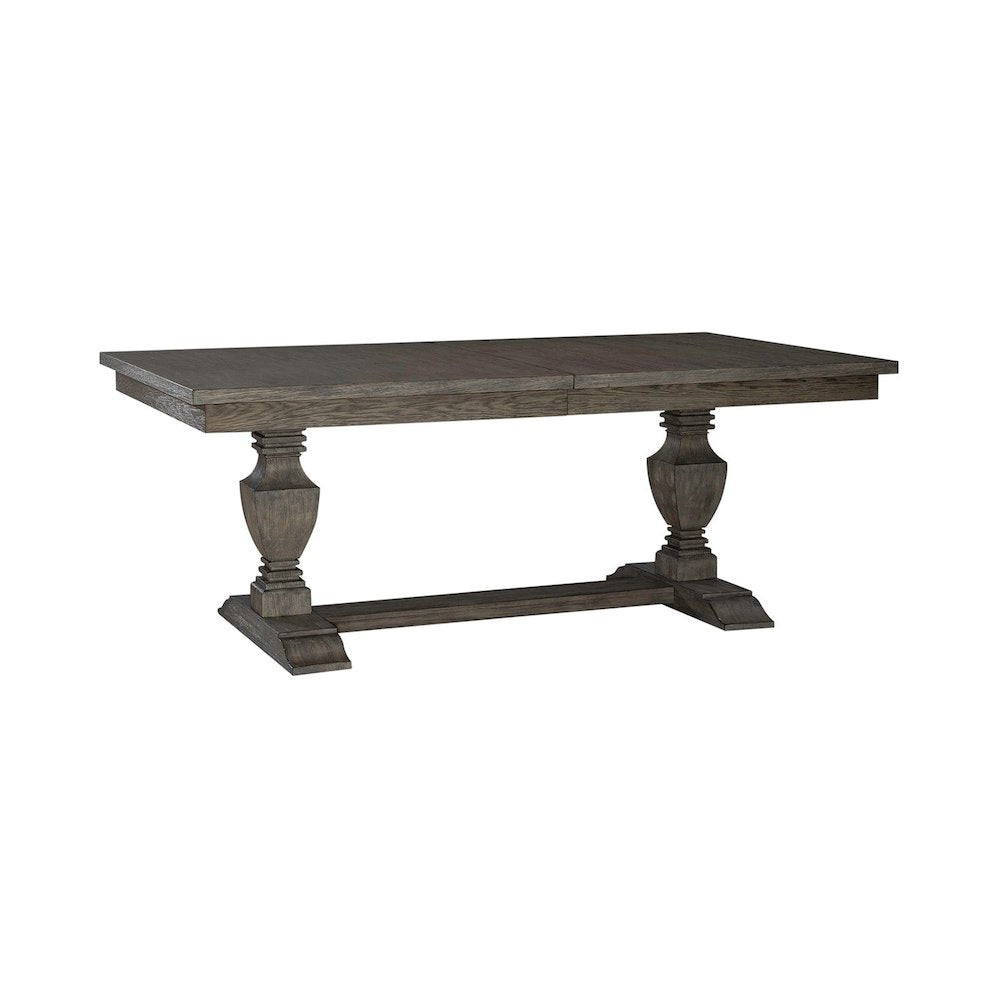 Westfield Opt 7 Piece Trestle Table Set in Havana Brown color