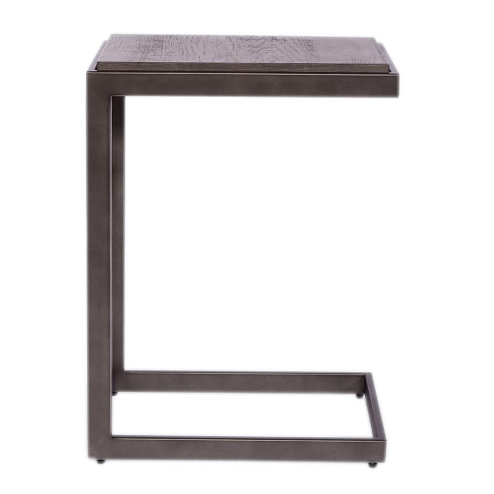 Modern View Laptop Table in Gauntlet Gray