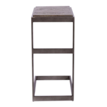 Modern View Laptop Table in Gauntlet Gray