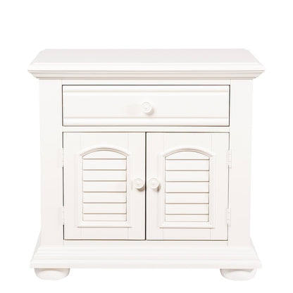 Summer House I Queen Panel Bed, Dresser & Mirror, Night Stand