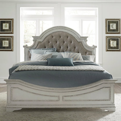 Magnolia Manor King California Upholstered Bed