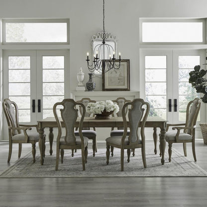 Magnolia Manor Opt 7 Piece Rectangular Table Set - Weathered Bisque
