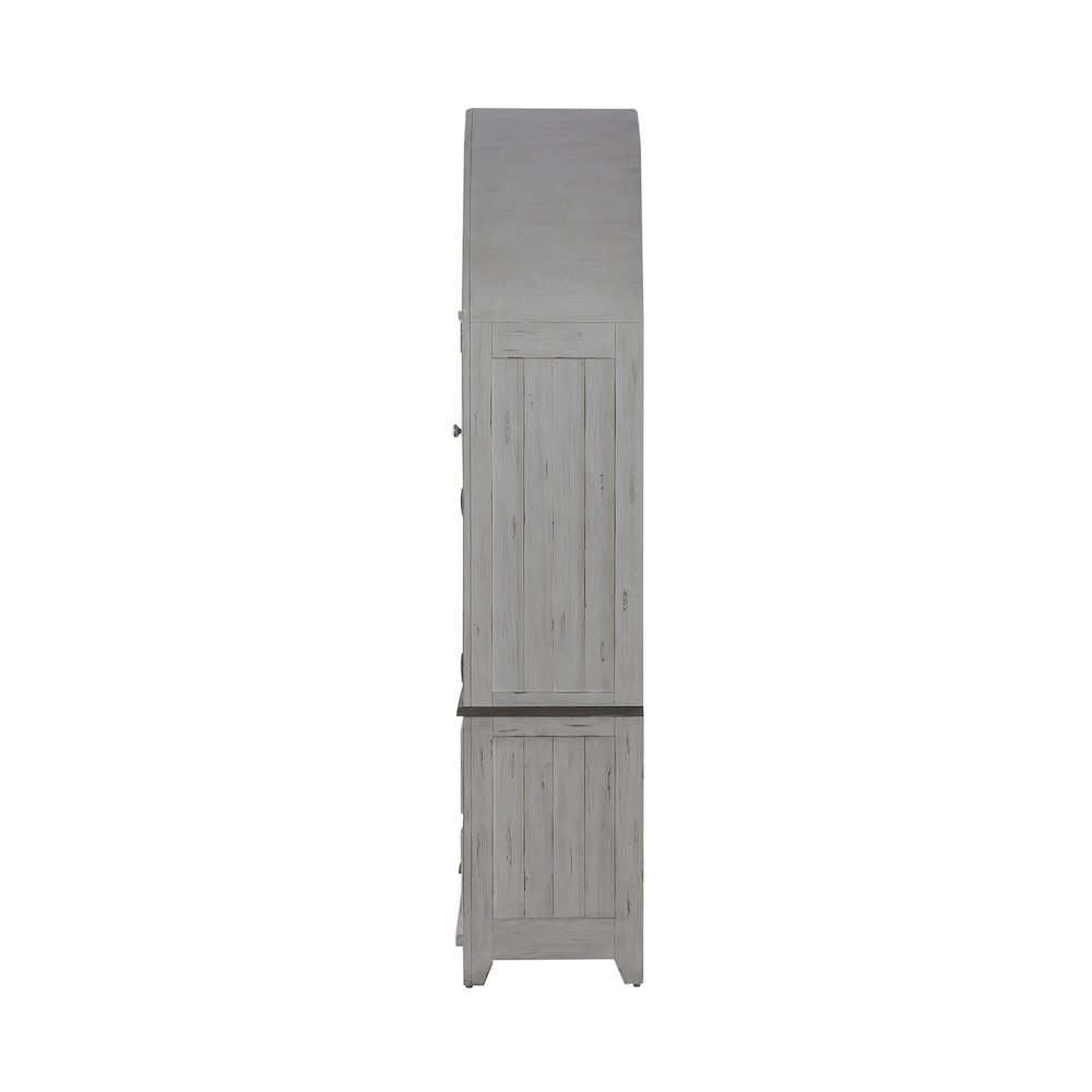 River Place Curio Cabinet in Pine Solids & Veneers