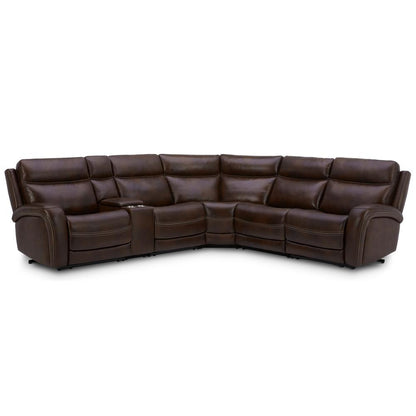 Blair Blair Brown 6 Piece Sectional