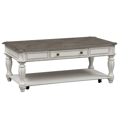 Magnolia Manor 3 Piece Set (1-Cocktail 2-End Tables)