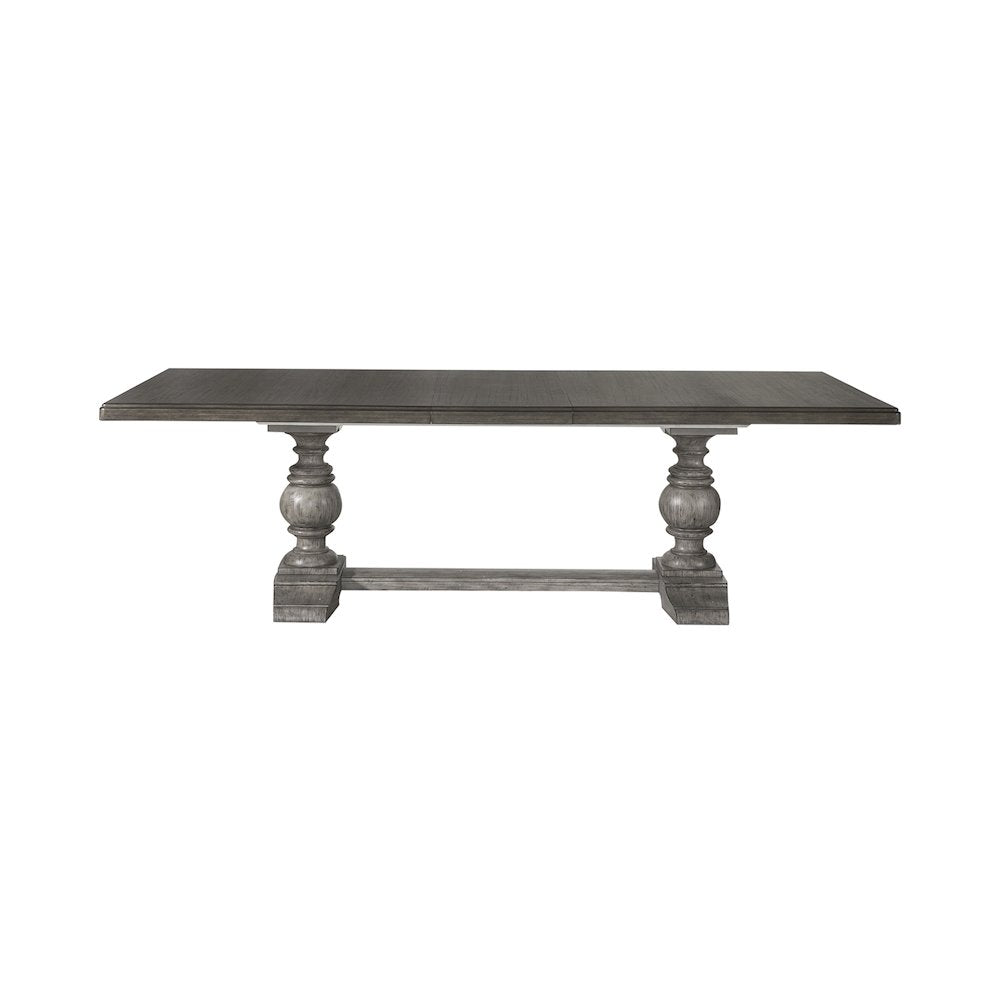 River Place Trestle Table Set in Pine Solids & Veneers