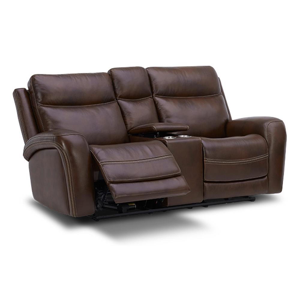 Power Dual Reclining Loveseat w/ Console, Power Headrest and Zero Gravity