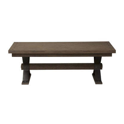 Brown Rectangular Coffee Table – Elegant Living Room Center Table Design