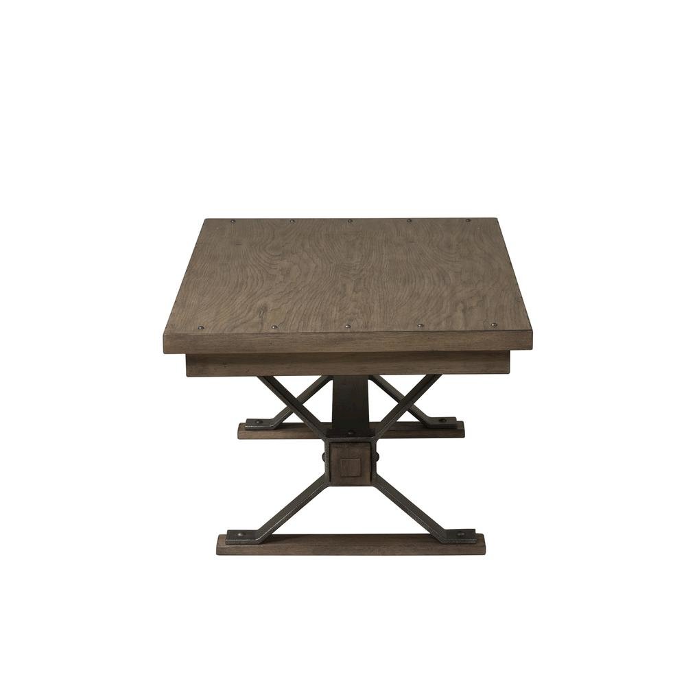 Brown Rectangular Coffee Table – Elegant Living Room Center Table Design