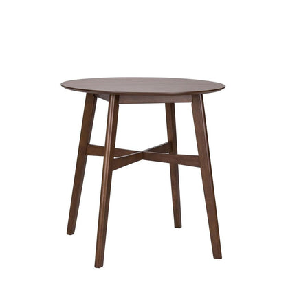 Brown Round Dining Table – Elegant Small Round Kitchen Table for Any Space