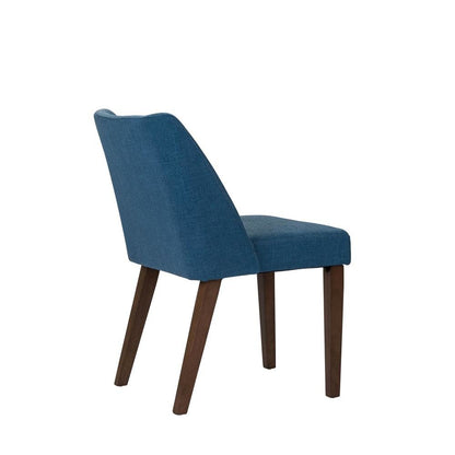 Wooden Side Chair in Brown, Solid Wood Dining Chair for Kitchen or Dining