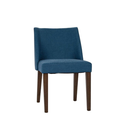Wooden Side Chair in Brown, Solid Wood Dining Chair for Kitchen or Dining