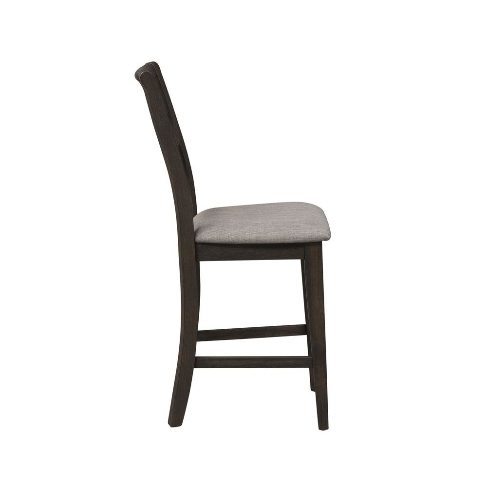 Brown Wooden Counter Height Chairs – Bar Stools with Back for Kitchens