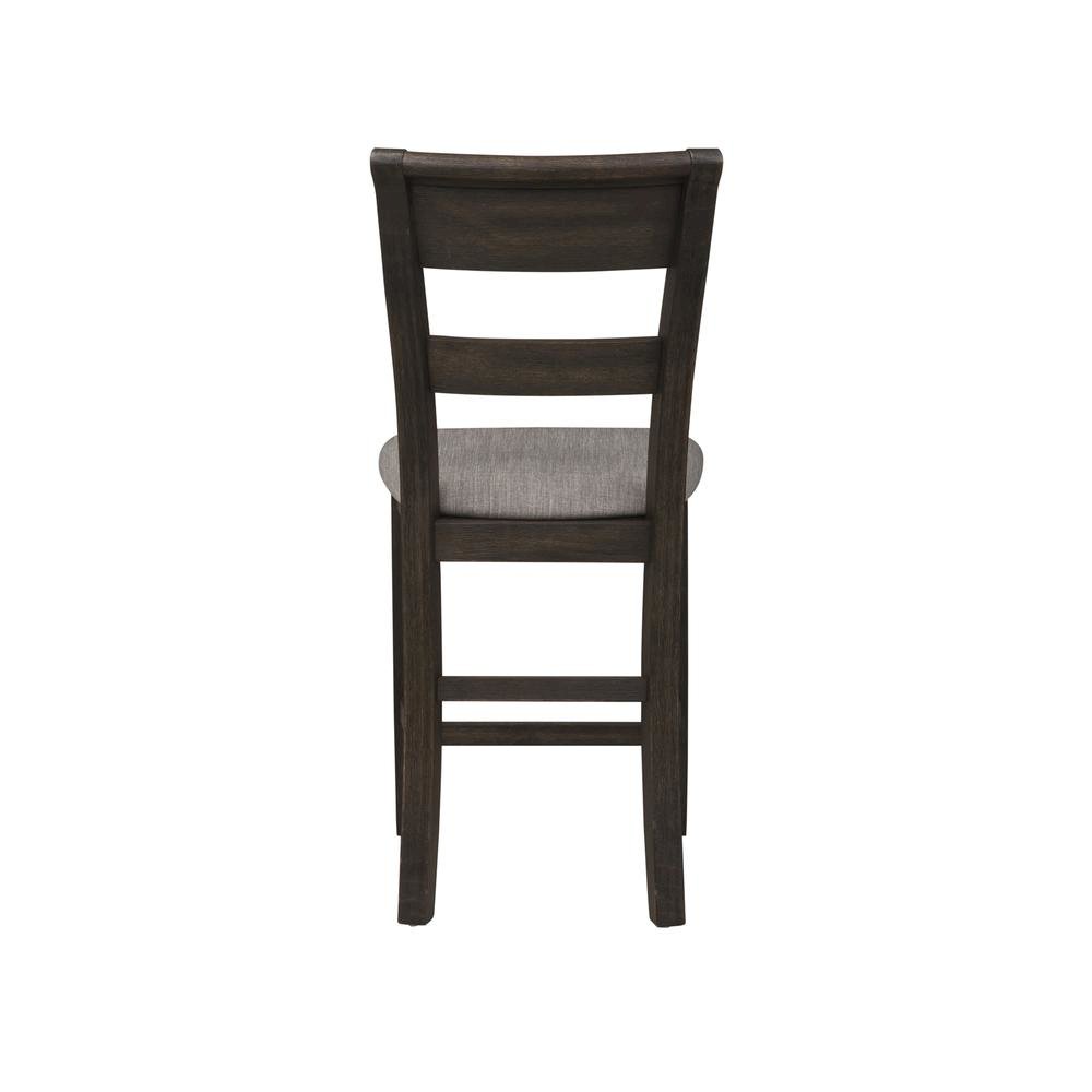 Brown Wooden Counter Height Chairs – Bar Stools with Back for Kitchens