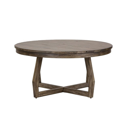 Gray Poplar Cocktail Table for Living Room, Center Table, Living Room Table