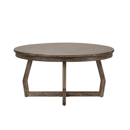 Gray Poplar Cocktail Table for Living Room, Center Table, Living Room Table