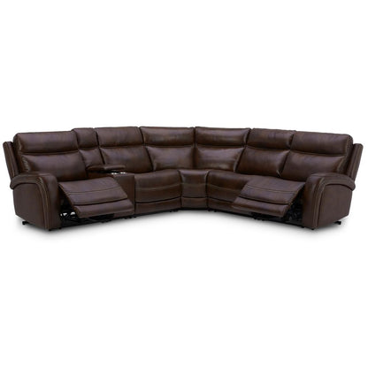 Blair Blair Brown 6 Piece Sectional