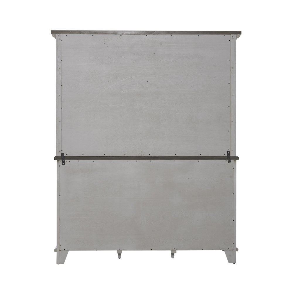 Server & Hutch in Pine Solids & Veneers