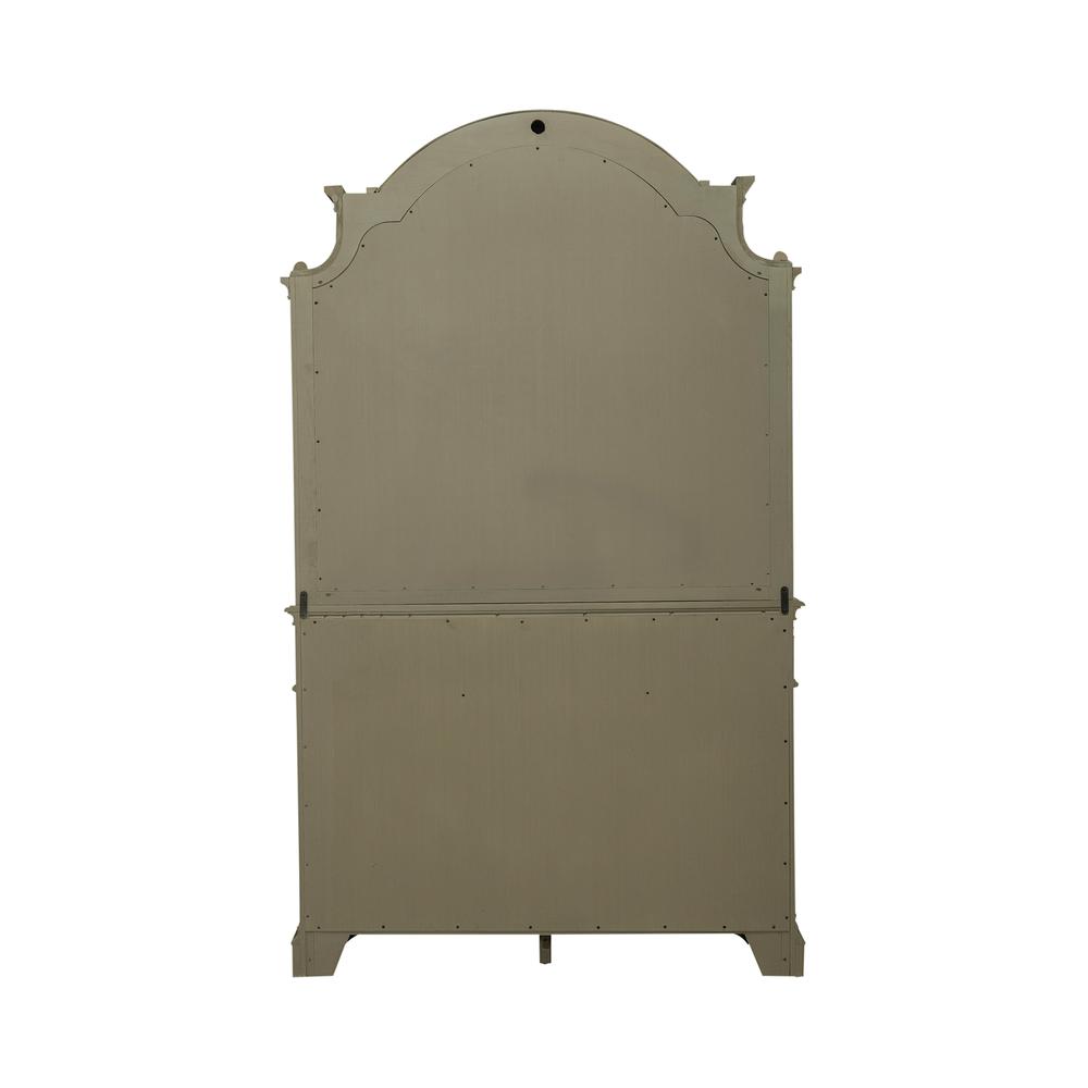 Magnolia Manor Hutch & Buffet in Weathered Bisque