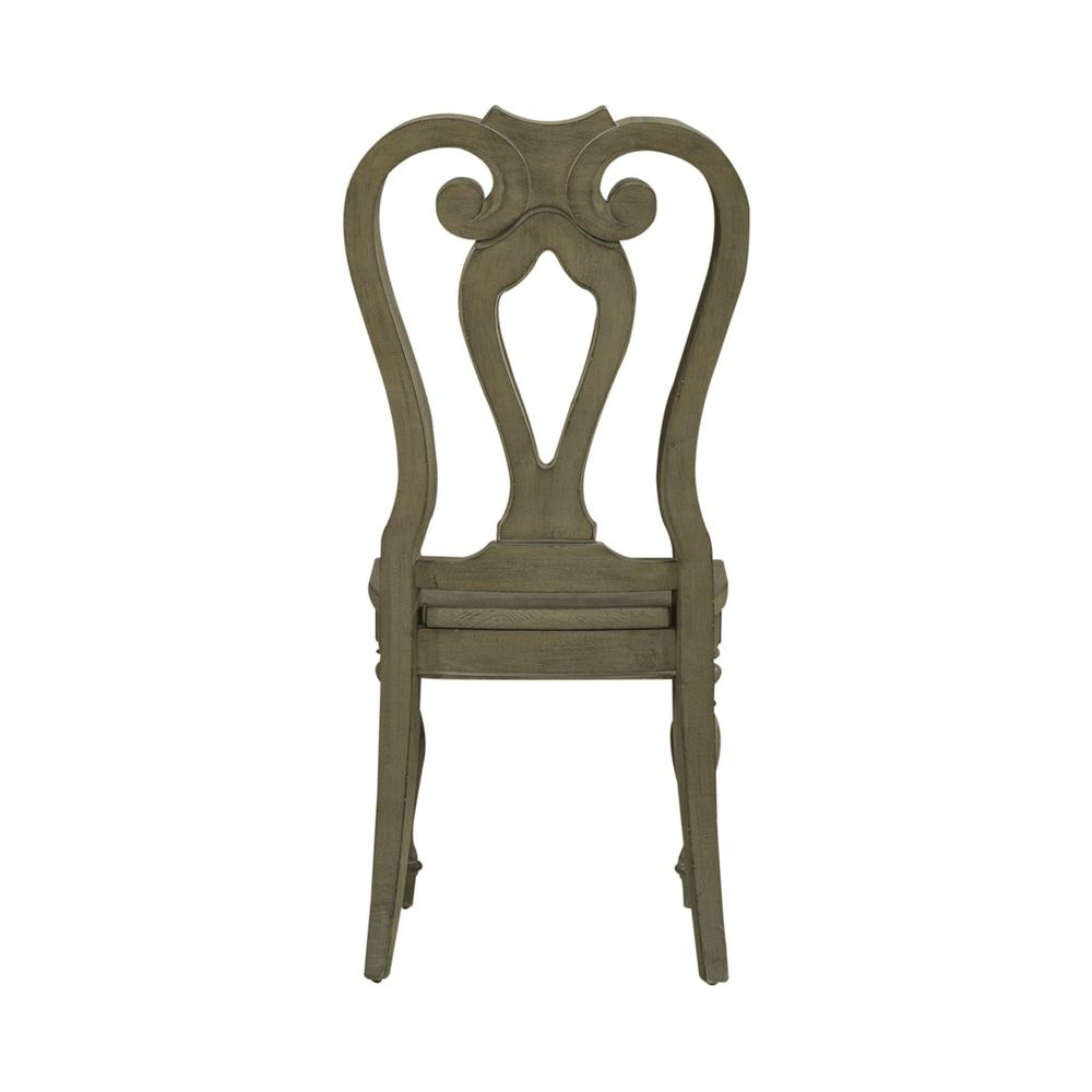 Magnolia Manor Splat Back Side Chair (RTA) - Set of 2 in Weathered Bisque