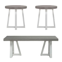 Palmetto Heights 3 Piece Set (1-Cocktail 2-End Tables)