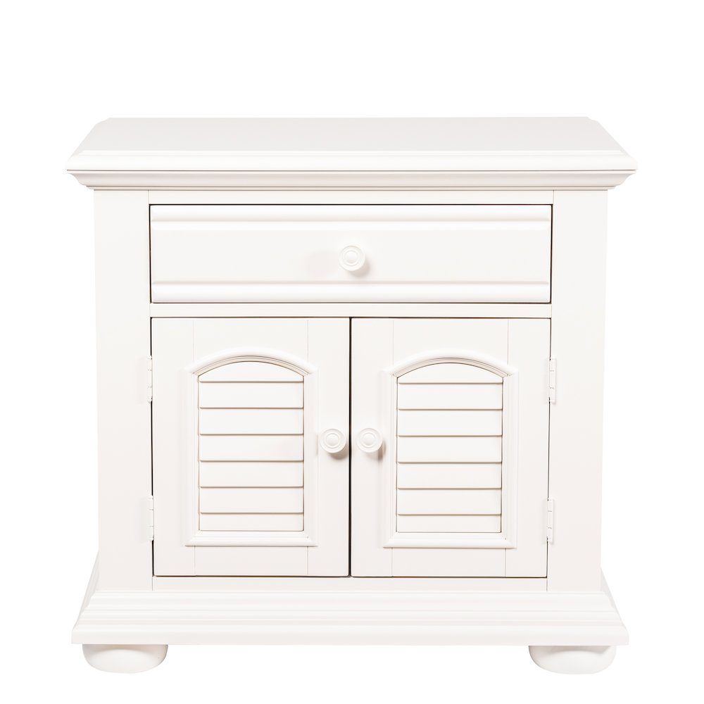 King Panel Bed, Dresser & Mirror, Chest, Night Stand