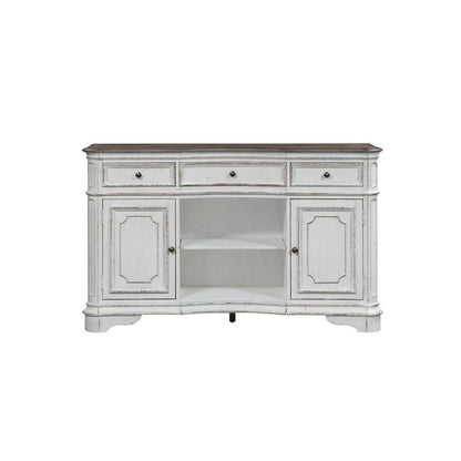 Magnolia Manor Server in Antique White