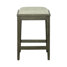 Liberty Furniture Americana Farmhouse Upholstered Console Stool