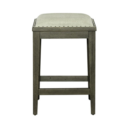 Liberty Furniture Americana Farmhouse Upholstered Console Stool