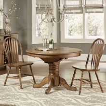 Pedestal Table in Rubberwood Solids