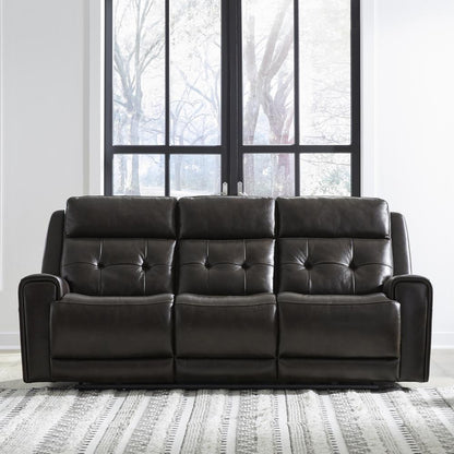 Power Three Seat Dual Reclining Sofa, Power Headrest, Lumbar with Zero Gravity