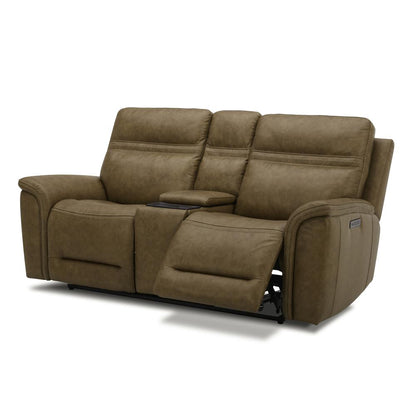 Dual Reclining Loveseat w/ Console, Power Headrest, Lumbar with Zero Gravity